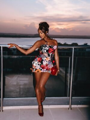 Phina Instagram - “..Boy i’m drowning, oh it’s you i’m wanting..”🤭🌸🌸🌺
Stream my song #rehab , it’s available on all digital platforms! 🙈, it’s for a special “someone”🤭!
Dress @abbiebest_closet
Location @urbanbycityblue.dar