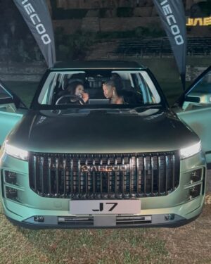 Phindile Gwala Instagram - The launch of JAECOO J7 @jaecoosouthafrica we had so much fun on this day. Mina ke bandla ngiyahlupha, ngiyahlohlana, ngiyahleka… Make sure you view last slide @winnie_ntshaba 😝❤️