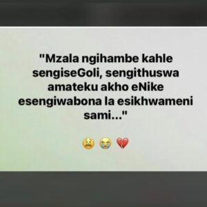 Phindile Gwala Instagram - Sesiyanyuka ke siyophanta futhi. Asambeni bafwethu…☝🏾❤️
.
📸 @sightsbylieto
