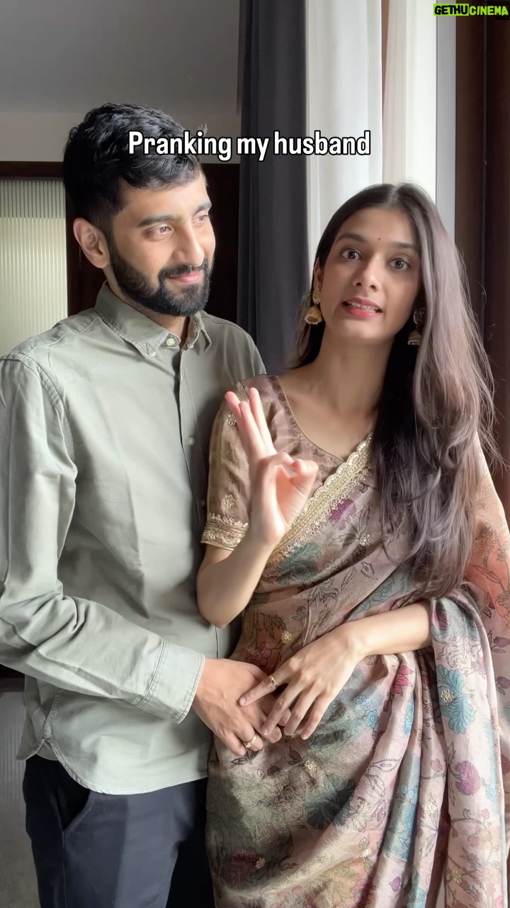 Pooja Bafna - 51.9K Likes - It was fun to call him ugly 🫣 who will you try this with ? Tag and tell them 🫣😂

#couplegoals #cutecouple #reelsinstagram #funreel #comedyreel #husbandandwife #trendingreels #viralvideos #explorepage #poojakaranbafna 

Couple goals , pranking my husband , cute couple , comedy reels , trending reels , viral videos , Pooja Karan Bafna