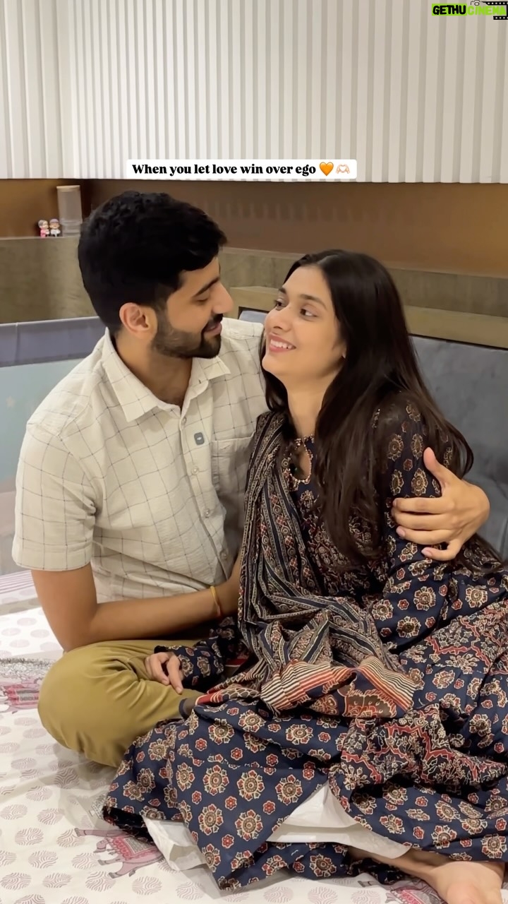 Pooja Bafna - 72.6K Likes - Relatable ? Love always wins. So say sorry to your partner today. TAG AND SHARE IT WITH YOUR LOVE 🫶🏻🧡

#coupleinlove #couplegoals #husbandandwife #marriagegoals #relationshipgoals #reelkarofeelkaro #trendingreels #viralvideos #explorepage #greenforest #poojakaranbafna #googlegemini #retrophotos #geminitrend 

Couple goals , marriage , google gemini , retro photos ,relationship goals, husband and wife , explore page , husband is a green forest , trending , viral couple , poojakaranbafna , sukoon