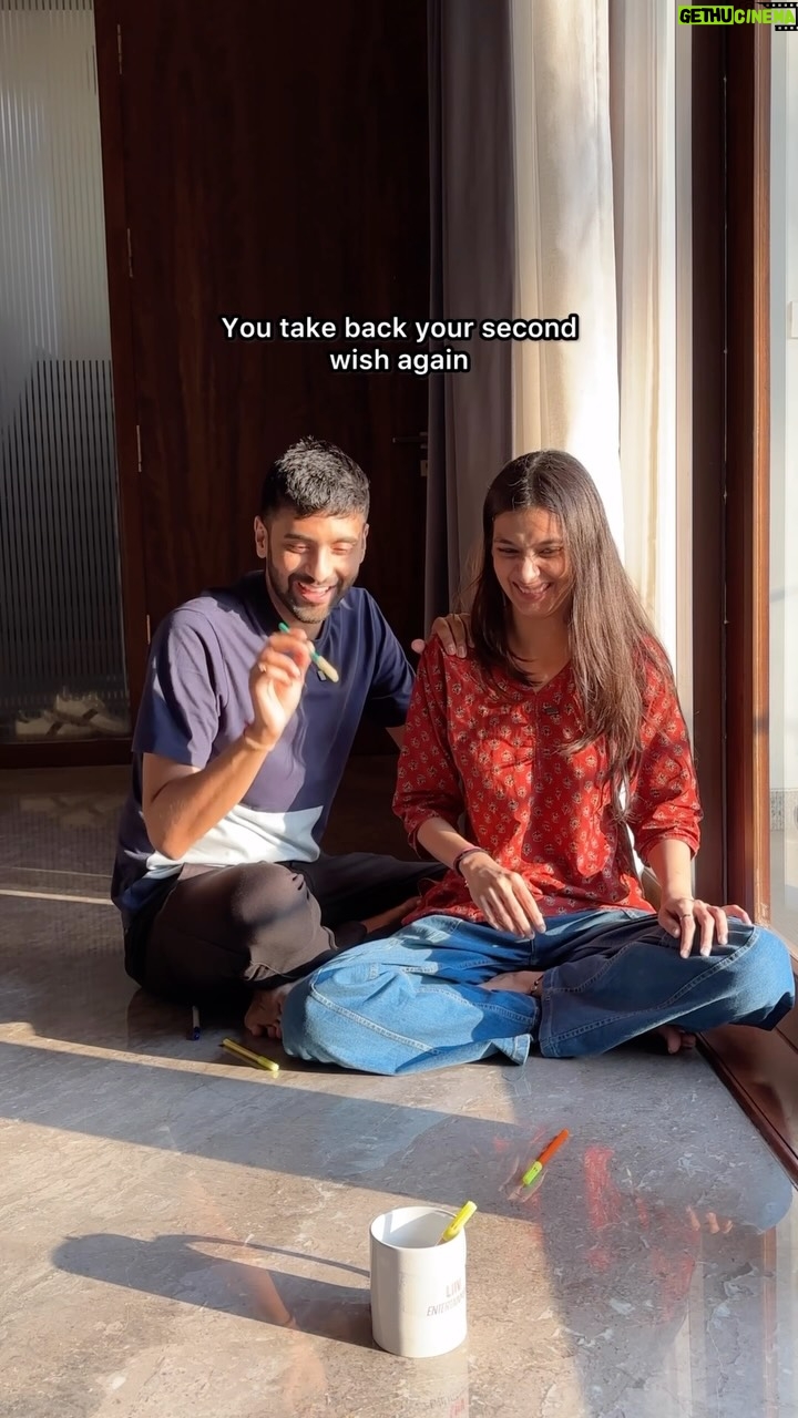 Pooja Bafna - 422.4K Likes - The ending 🥲😭 Also TAG and SHARE this with someone you want to play this game with ❤️🤌🏻

#couplegoals #cutecouple #husbandandwife #marriagegoals #trendingreels #viralvideos #explorepage #reelkarofeelkaro #couplechallenge #greenforest #poojakaranbafna 

couple goals , wife decides the mood , husband and wife , marriage goals , explore page , trending , viral , couple challenge , green forest , throw the pen in the mug challenge ,pooja Karan Bafna