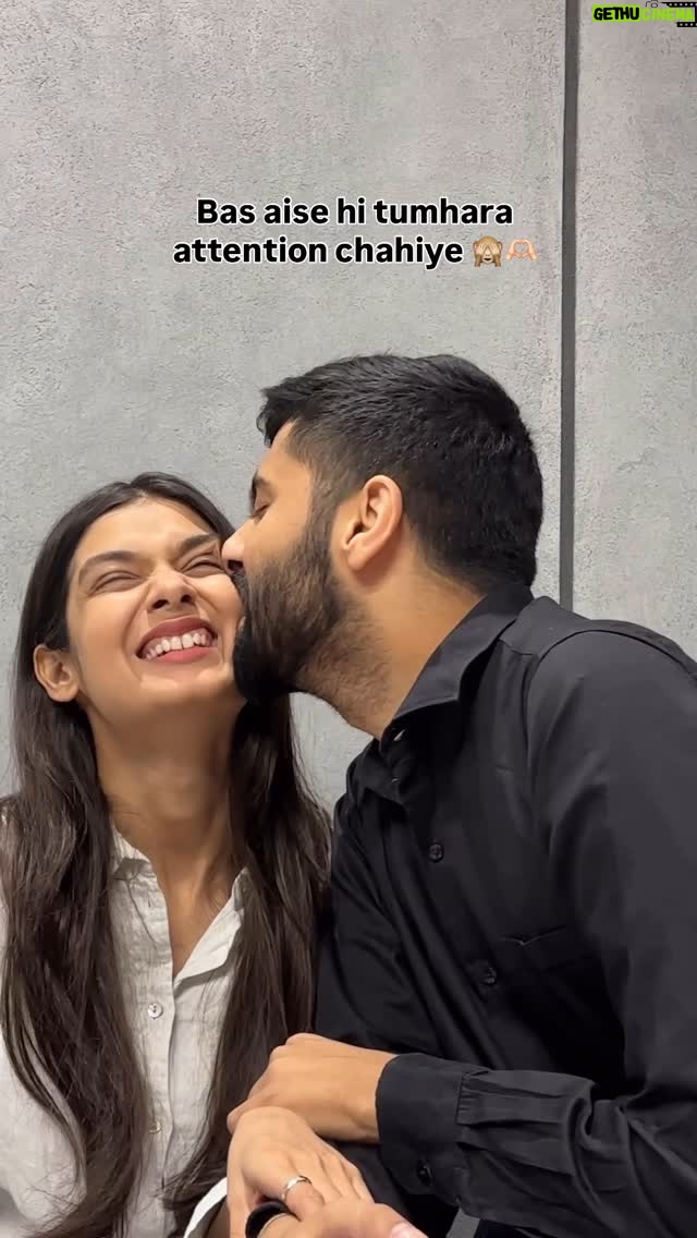 Pooja Bafna - 42.5K Likes - You and who ? Comment below and tag NOWWW 🫶🏻🙈

#couple #couplegoals #marriage #relationshipgoals #husbandandwife 

Moments like these , happy marriage , couple goals , marriage goals , relationship , husband and wife