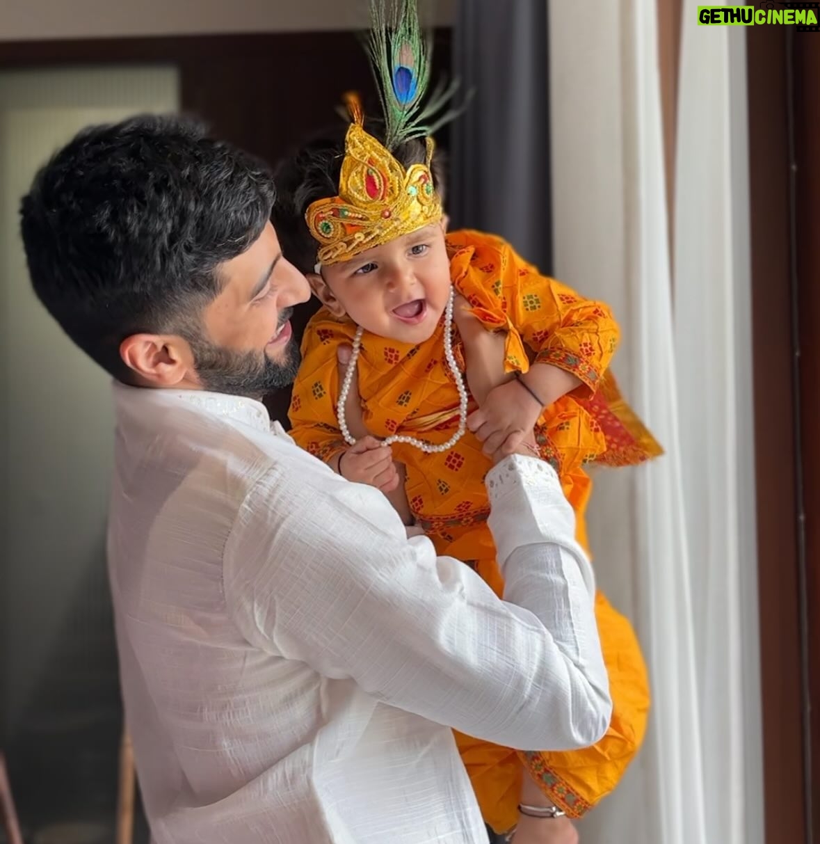 Pooja Bafna - 32.2K Likes - Happy Krishna Janmashtami 🫶🏻✨ Our little Kannah forever ❤️🥰

#krishna #krishnajanmashtami #picture #pictureoftheday #cutebabyboy #son #parenting #happyparenting #happyparents #poojakaranbafna #grithavbafna 

[krishna Janmashtami, picture of the day , cute baby boy , our son , Pooja Karan Bafna , happy parents , grithav Bafna ]