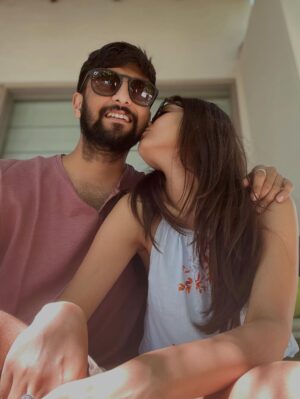 Pooja Bafna Instagram - Maldives 2022. These moments and memories would be closest to us ALWAYS. 🫶🏻🧡
We went for our honeymoon after two years of getting married as we got married in 2020 and immediately covid lockdown happened.
And now when we look back it was the most beautiful trip 🫶🏻🧡
Comment below your favourite slide as ours in the 10th ✨🫰🏻