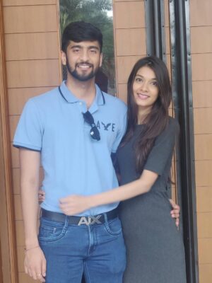 Pooja Bafna Instagram - A few pictures from our courtship days 🧡🫶🏻 Do you think we look the same after 6 years ? 🙈❤️ our favourite picture is the last one which is yours ? ✨