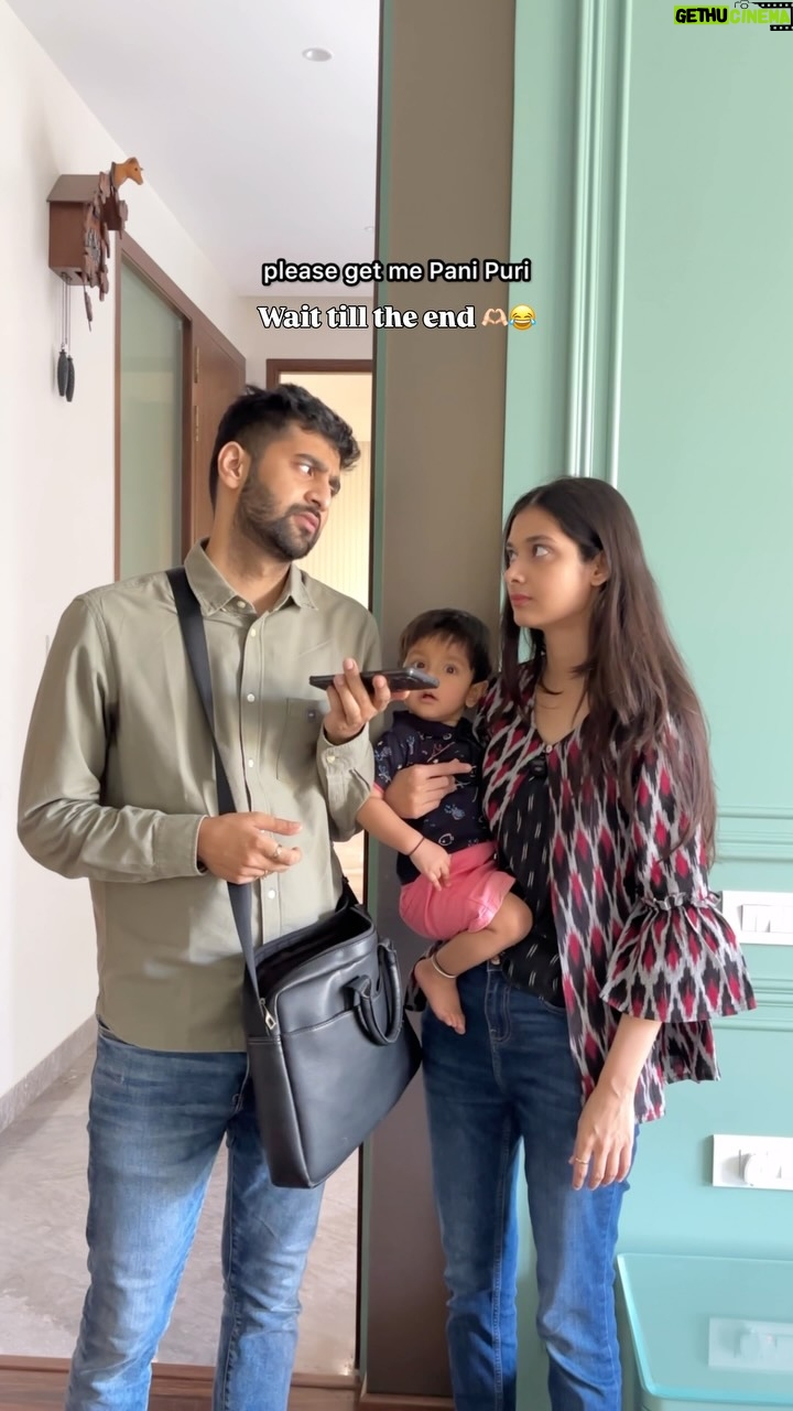 Pooja Bafna - 89K Likes - PANI PURI 😭 TAG and SHARE this with someone who does this 😂🙈

IB : @mrs_bhumij10 @mr_rahulj02 ✨

#couplegoals #cutecouple #comedyreel #greenforest #trendingreels #viralvideos #explorepage #reelsinstagram #relationshipgoals #marriedlife #husbandandwife #sukoon #poojakaranbafna 

Couple goals , trending reels , viral videos , relationship goals , married , husband and wife , sukoon , green forest , cute things he does , wife is angry , cutest couple , pooja Karan Bafna, comedy reel