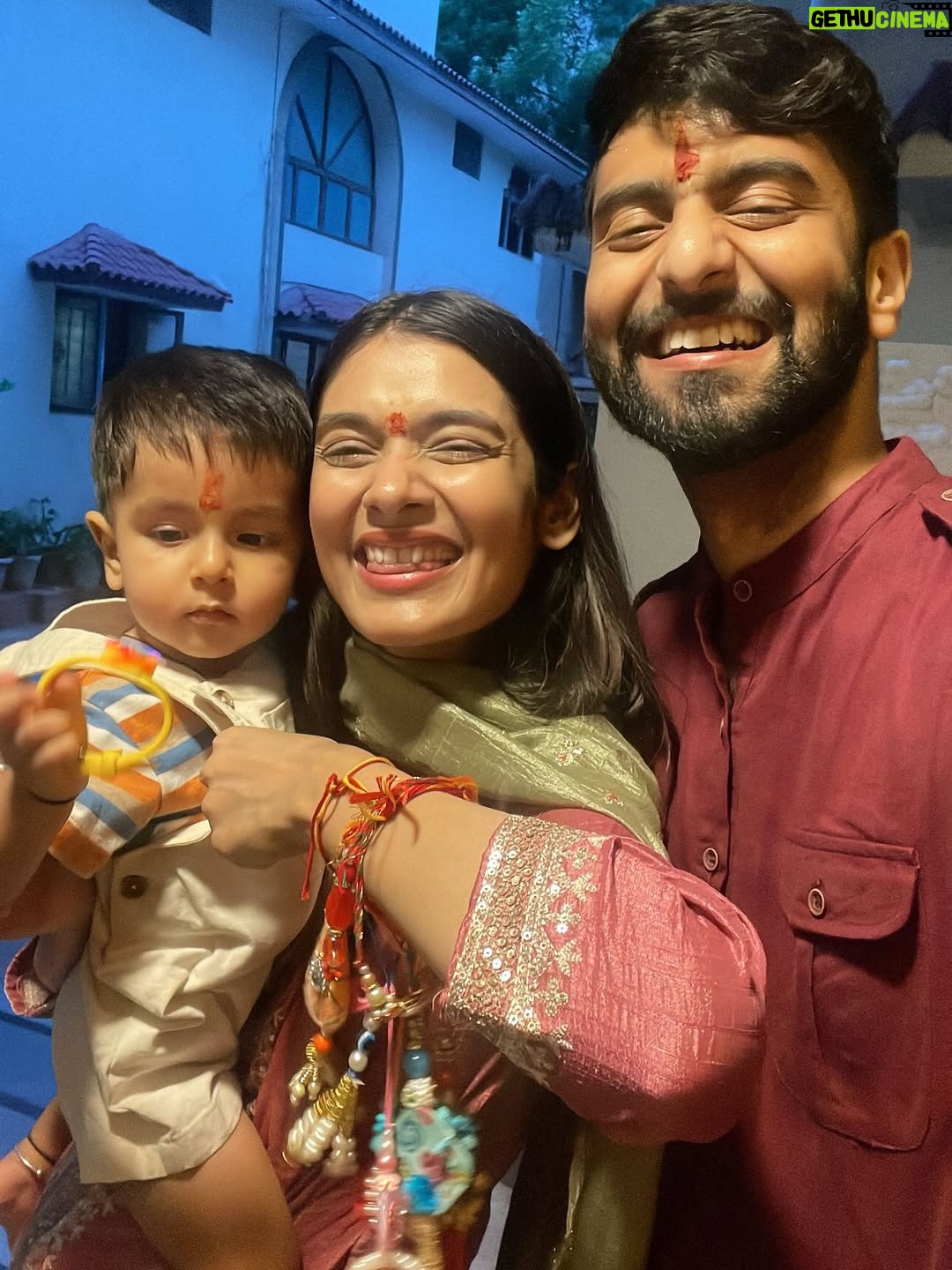 Pooja Bafna - 29.2K Likes - Rakshabandhan 2025 ✨ what’s your favourite1-2-3 or 4  ours is the last video ❤️🫶🏻