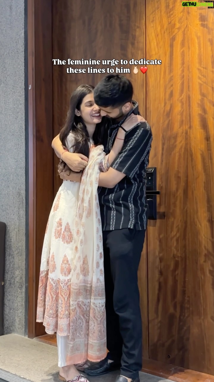 Pooja Bafna - 52.4K Likes - You and who ? Tag and Share it with them NOWWW 😍🫰🏻

#couplegoals #cutecouple #relationshipgoals #marriagegoals #husbandandwife #feminineurge #guzaara #trendingreels #trendingaudio #viralreels #explorepage #poojakaranbafna #sukoon 

Couple goals , relationship goals , marriage , husband and wife , feminine urge to dedicate songs , guzaara , sukoon , viral , trending , explore page , reels Instagram , pooja Karan Bafna
