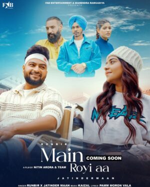 Pooja Rampal Instagram - New Song 🚨 
“MAIN ROYI AA”
Singers - @runbirworld  ft. @jatindermaanofficial 
Music - @mr.kaizal 
Lyrics - @pammmoronvala 
Produced by MAHENDRA SINGH RAMGADIYA
Mix/Master - @freakfolksmusic_ 
Starring - @runbirworld @poojarampal2906 @bhardwaj.nitin89 @aashi2418oficial 
Director - @nitin_lyrical_boy 
Editor - @vinnie_creations786 
Dop - Prakash Biswas
Label - @fabentofficial 
#MainRoyiAa #runbir #runbirworld