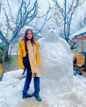 Pooja Rawat Instagram - Snowman ⛄️