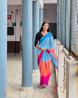 Pooja Saxena Instagram - Tu hai toh dil dhadakta hai..ā¤ļø
Saree from :- @onlinestore_3010