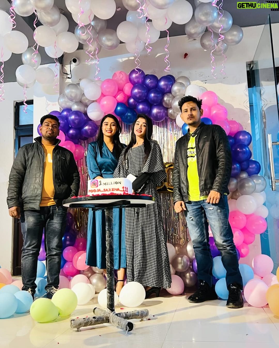 Pooja Saxena - 20.3K Likes - Thank You Everyone today we reached the mark of 1 million and all the credit goes to you all …Thank you So Much 🥹❤️🙏🏻