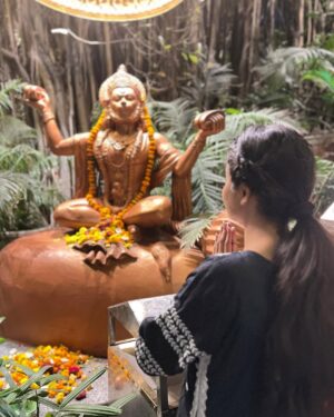Pooja Singh Instagram - Jai bajrangbali🙏🏼
There is no greater power than faith ☘️