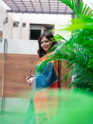 Poonam Arjun Rawat Instagram - 💚💚💚 

#saree #trend