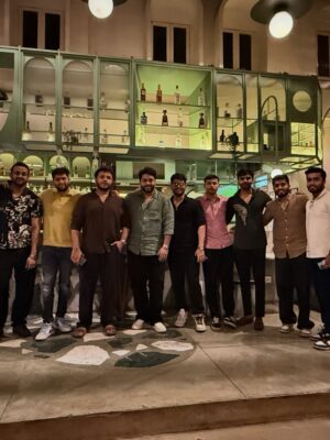 Prableen Kaur Bhomrah Instagram - A hot minute with all my boys 🥰
@charaavi_studio outfit!