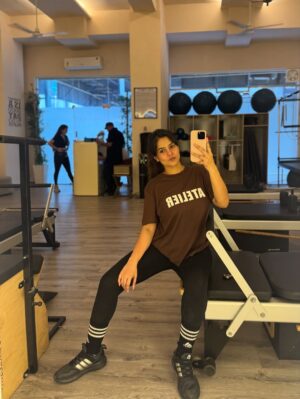 Pragati Tiwari Instagram - Picture from First Pilates Class ✨