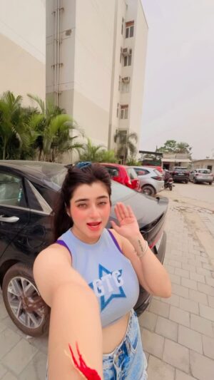 Pratiksha Kant Instagram - Rola chalee Sehar mai🔥✅

#pratiksha14_9