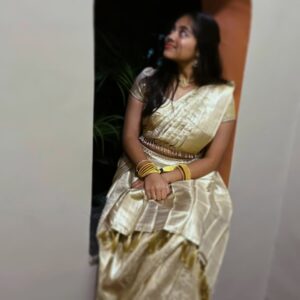 Preethi Sanjiv Instagram - ONAM VIBE ♥️ , MY PRINCESS IN EVERY WAY!