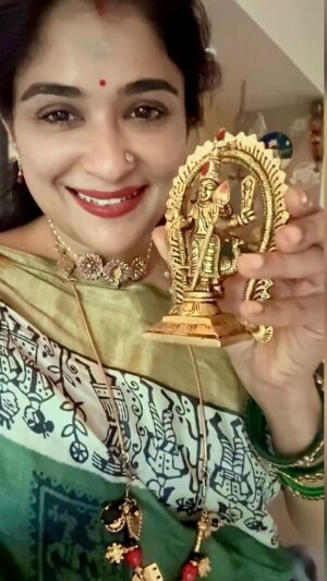 Preethi Sanjiv Instagram - Ohm endra madhira sollu in deivame! charanam !
@agampromotions
Contact : 8925023245
#divine #ohm #muruga #villakku #aarumugavilaku
#karpuravilakku
#azhagan