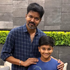 Preethi Sanjiv Instagram - HAPPY BIRTHDAY TO THE ONE AND ONLY THALAPATHI... WITH LOVE, NANBAN ❤️