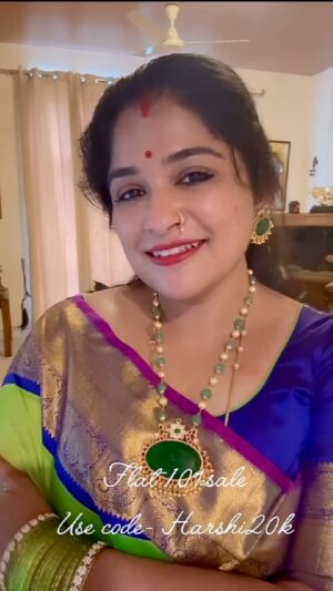 Preethi Sanjiv Instagram - Every new start is precious
Jewels @harshianbu_jewels
Hurryup for 10%flat sale ...
CODE - Harshi20k
#reelsinstagram
#trendingnow
#jewelry
#celebration
#traditional trending traditionally??? What u say !