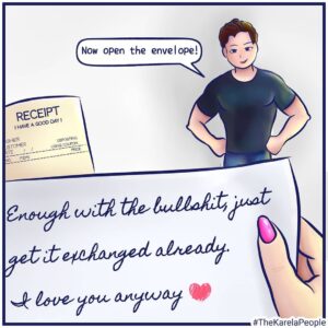 Preethi Singh Instagram - Ep.2 The Ideal Gift!
The Karela People
Illustrator- @undotts.comics
.
.
.
.
.
.
.
.
.
.
#comics #comic #funny #comedy #couplegoals #couples #humor #couplecomics #thekarelapeople