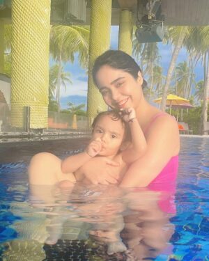 Preethi Singh Instagram - Taksh’s first vacation!🌸