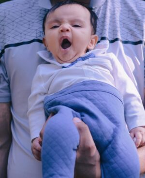 Preethi Singh Instagram - Taksh turned 3 months today!💙 Guess he doesn’t share the same enthusiasm as me when it comes to a photoshoot!😆

Baby outfit- @mothercare_india

#baby #3monthsold #3months #babiesofinstagram #babies #babyblogger