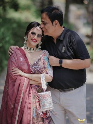 Prerna Malhan Instagram - Happy Father’s Day 🙂↔️🌹