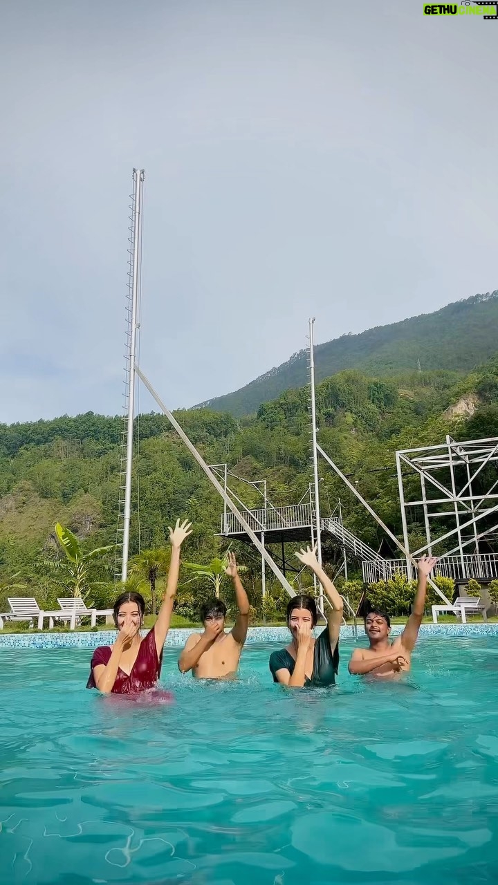 Princy Khatiwada - 153K Likes - POV:When you got the craziest travel buddies 😅
Step sadhai bigarne Dada @sureshsunar.com.np 🫢
Location: @harnessziplineadventureresort