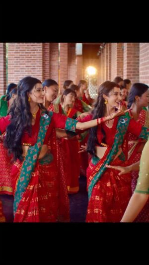 Princy Khatiwada Instagram - Our new teej song āYo Teejaiko Mahinaāis out on āMelina Raiā YouTube Channel.Please do watch it onceā¤ļø link on my bioāØ