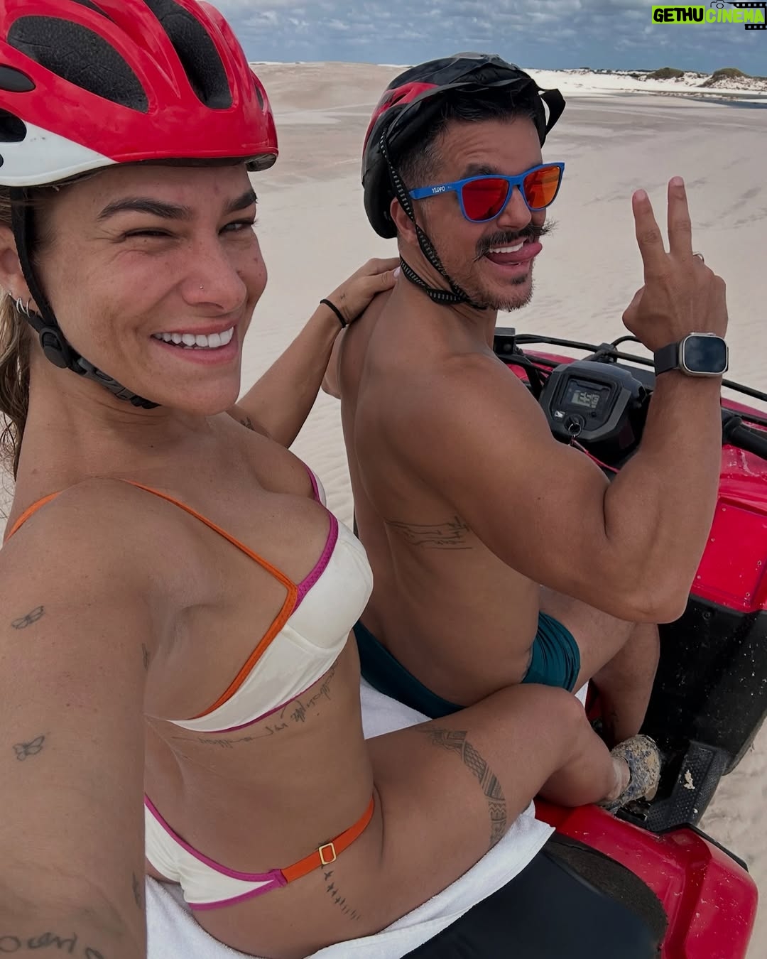 Priscila Fantin - 20.7K Likes - Um pouco de tudo que vivemos nesses dois dias de passeios com a @atinslencoistur 🧡
Quanta coisa linda vocês tem aqui no Parque Nacional dos Lençóis Maranhenses! Apaixonante e inesquecível!
Um salve pros nossos guias Diego, Naim, Chico e Pelé! 
Obrigada @youcaantour por organizar nossa viagem com tanto carinho!💛