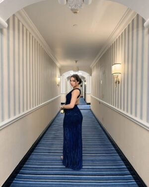 Priya Chaudhary Instagram - Feeling Royal in Blue 💙 
#piihuofficial #piihufam #royalblue