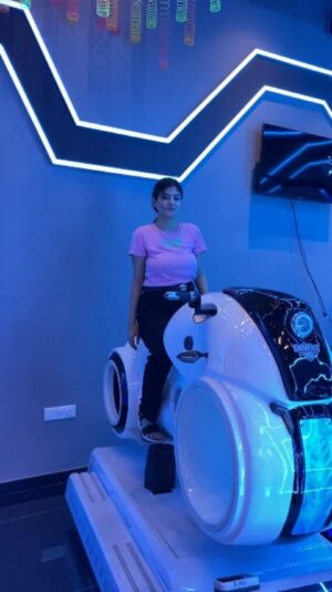 Priya Maggo Instagram - Gaming Bike ❤️❤️
#reels #priyamaggo