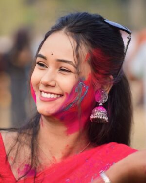 Priyanka Dutta Instagram - Our Holi ❤️
@yourrohitdutta
#holi #happyholi