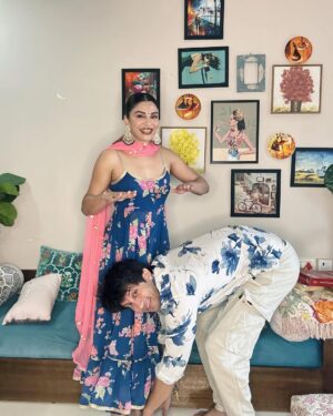 Priyanka Tyagi Instagram - Happy Rakhi 🥰🥰
.
.
#happyrakshabandhan #priyankatyagi #festival #love