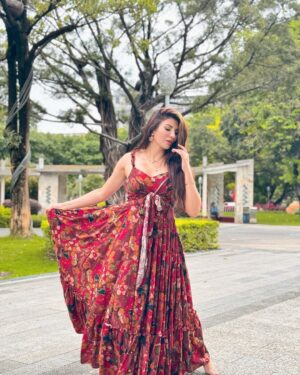 Priyanka Tyagi Instagram - Priyanka In #china 🫰🇨🇳🦋
Wearing @idaho_o