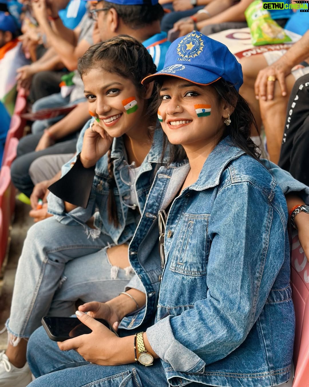 Priyanshi Pandey - 23.1K Likes - Chak De India🇮🇳❤️ @pandit_girl_242 @im_shalinii  @iplt20 #instagood #instagram #photo #photooftheday #photoshoot #photoeveryday #photogram #photographers_of_india #photoediting #explorepage✨
