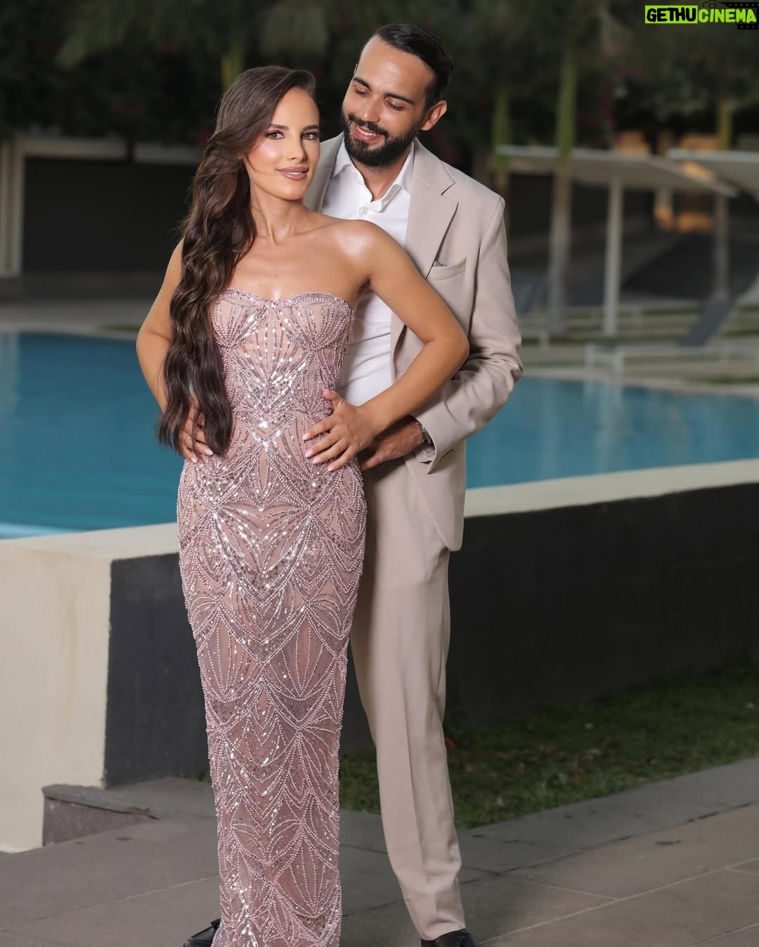 Rabia Al Zayyat - 8.6K Likes - حلو الحب اللي بيجمع بين قلبين💙💙 مبروك الخطوبة وعقبال الفرحة الكبيرة ماما @karimkrisht  @lareinehajj