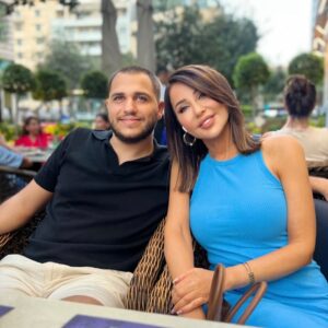 Rabia Al Zayyat Instagram - كل سنة وإنت الدني ماما 💙 🎂 @ali_krisht1