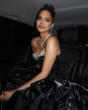Rachel Gupta Instagram - This night was sparklingāØ
For the Cannes Film Festival Red Carpet.