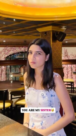 Radhika Guglani Instagram - Peak sisterhood ☺️
.
.
.
.
#sisters #behen #siblings #love #fashion #clothes #sharingiscaring #girls