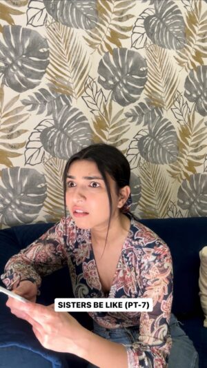 Radhika Guglani Instagram - Every sis ever! 😮💨 Tag her!💓
.
.
.
.
#sister #siblingmemes #desifashion #sis #clotheswar #wardrobe #friendlyfight #girls
