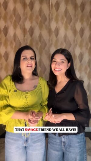 Radhika Guglani Instagram - Lowkey the most genuines ones! ♥️♥️
.
.
.
.
#savage #badass #confident #thatfriend #titfortat #honest #bffs