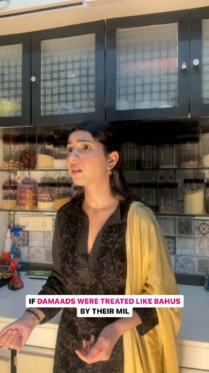 Radhika Guglani Instagram - He’d never step foot in her house again fs!💀🥲
.
.
.
.
#marriage #MIL #inlaws #bride #groom #marriagestruggles #parallelworld #sadreality