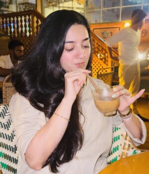 Rajshree sharma Instagram - Baddie at Blondie!!
Yuck😝