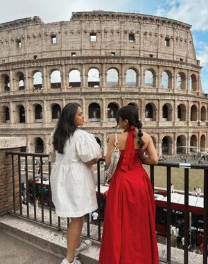 Rajvee Gandhi Instagram - Rome stole a pizza my heart.ā¤ļø
Last post: is he in love w me?šāāļø