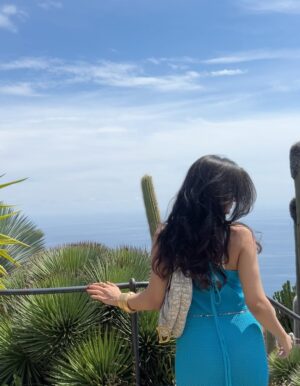 Rajvee Gandhi Instagram - French kisses and Riviera wishes 💋🌊✨🌵
Outfit @a.la.modebyakanksha
#FrenchRiviera #Eze #Nice #SouthOfFrance