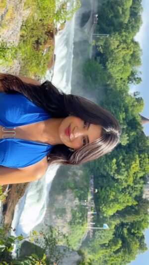 Rajvee Gandhi Instagram - Switzerland & this trend 🏞️🩵